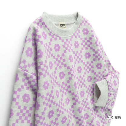 日本童裝 Branshes 抓毛印花衛衣 100-150cm 女童款 冬季 TOPS