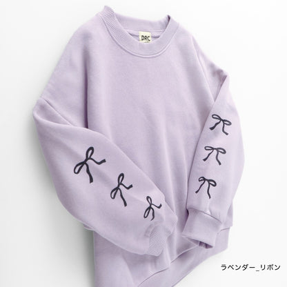 日本童裝 Branshes 抓毛印花衛衣 100-150cm 女童款 冬季 TOPS