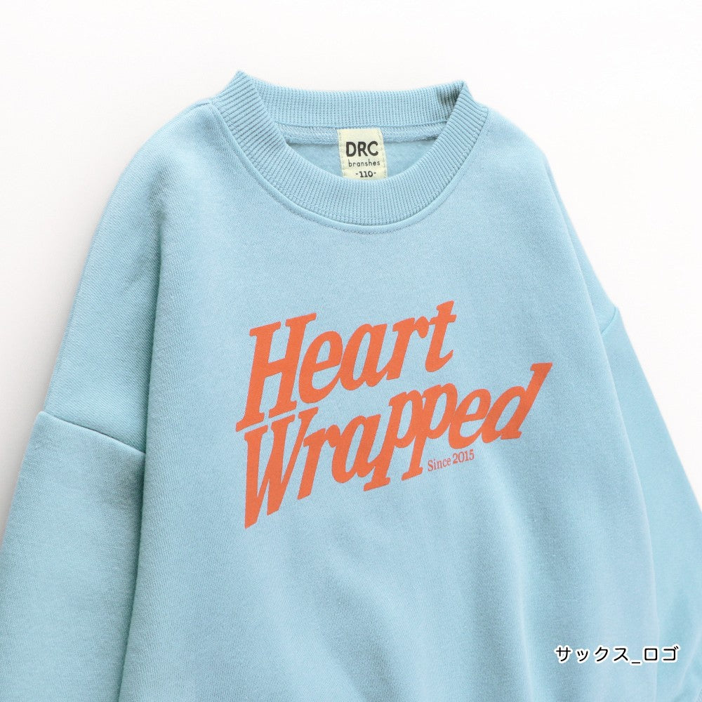 日本童裝 Branshes 抓毛印花衛衣 100-150cm 女童款 冬季 TOPS