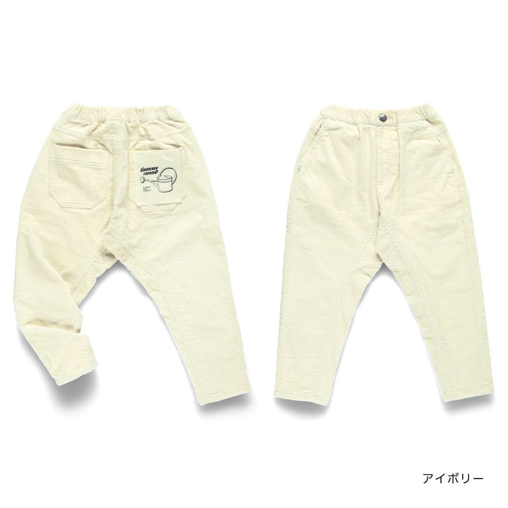 日本童裝 Branshes 燈芯絨園丁舒適長褲 80-150cm 男童款 冬季 PANTS