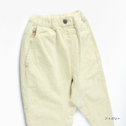 日本童裝 Branshes 燈芯絨園丁舒適長褲 80-150cm 男童款 冬季 PANTS