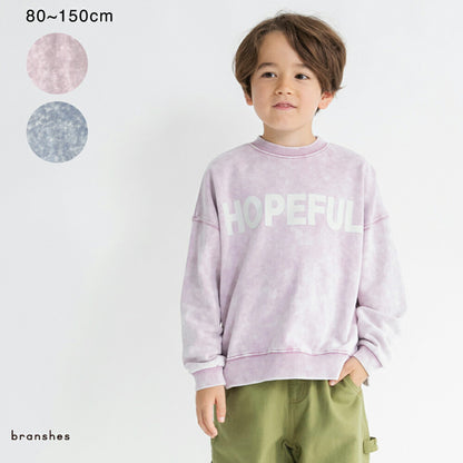 日本童裝 Branshes 扎染衛衣 80-150cm 男童款/女童款 冬季 TOPS