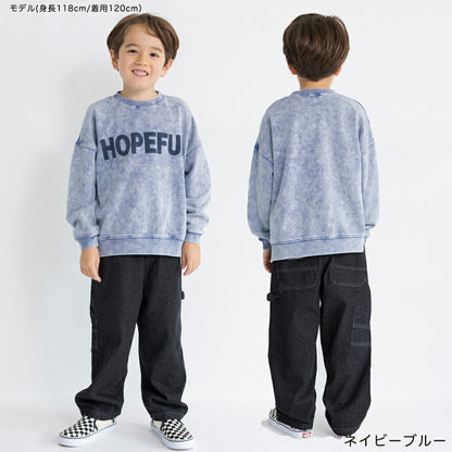 日本童裝 Branshes 扎染衛衣 80-150cm 男童款/女童款 冬季 TOPS