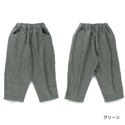 日本童裝 Branshes 格紋長褲 80-150cm 男童款 冬季 PANTS