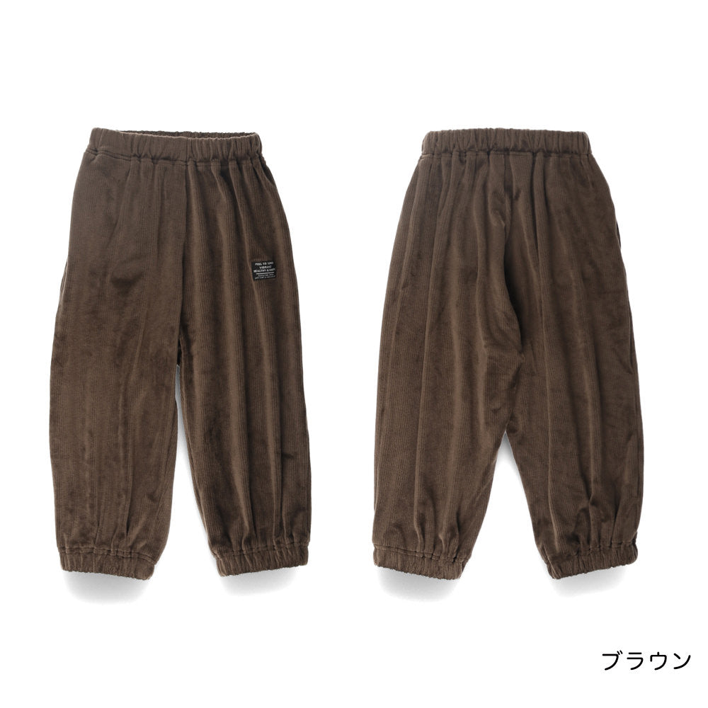 日本童裝 Branshes 抓毛燈芯絨長褲 80-150cm 男童款 冬季 PANTS