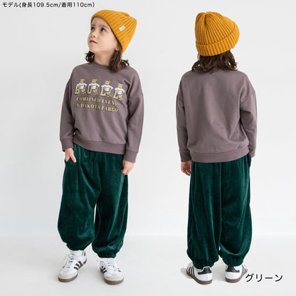 日本童裝 Branshes 抓毛燈芯絨長褲 80-150cm 男童款 冬季 PANTS