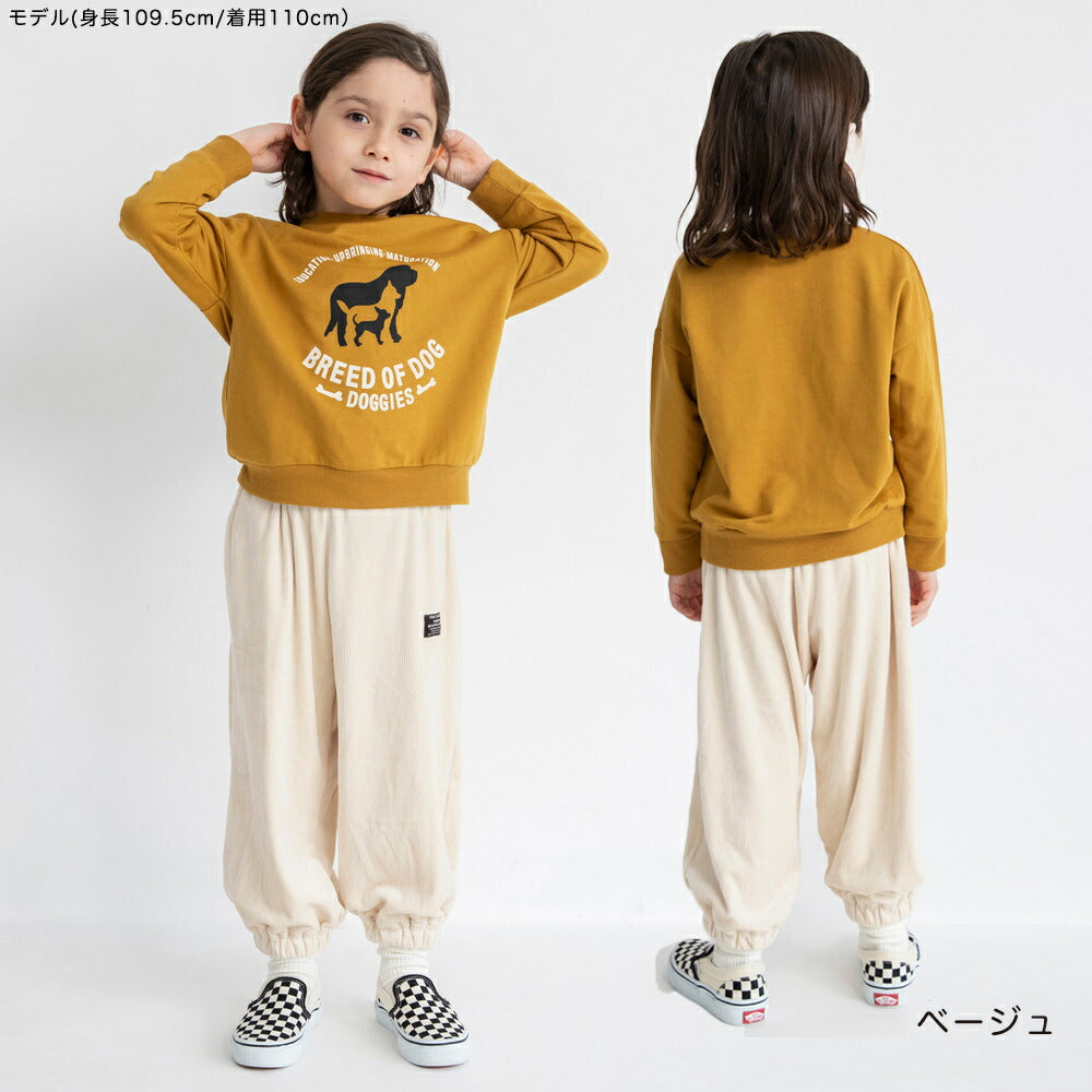 日本童裝 Branshes 抓毛燈芯絨長褲 80-150cm 男童款 冬季 PANTS