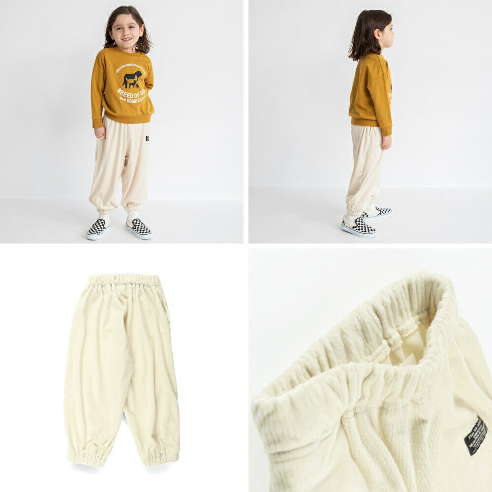 日本童裝 Branshes 抓毛燈芯絨長褲 80-150cm 男童款 冬季 PANTS