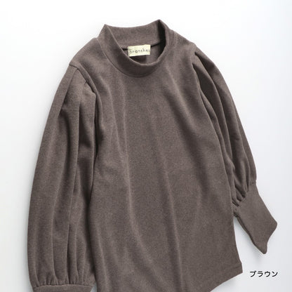 日本童裝 Branshes 宮廷袖長袖上衣 80-150cm 女童款 冬季 TOPS