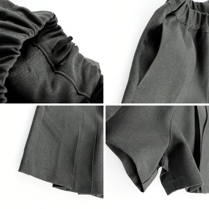 日本童裝 Branshes 圓領西裝外套+百摺裙褲套裝 100-130m 女童款 冬季 OUTERWEAR PANTS 面試/宴會/表演 兒童服飾