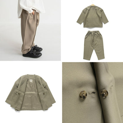 日本童裝 Branshes 圓領西裝外套+西褲套裝 100-130m 男童款 冬季 OUTERWEAR PANTS 面試/宴會/表演 兒童服飾