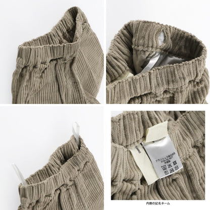 日本童裝 Branshes 燈芯絨短褲 80-150m 女童款 冬季 PANTS