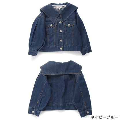 日本童裝 Branshes x Ou? by EDWIN 牛仔外套 90-150m 女童款 冬季 OUTERWEAR