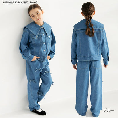 日本童裝 Branshes x Ou? by EDWIN 牛仔外套 90-150m 女童款 冬季 OUTERWEAR