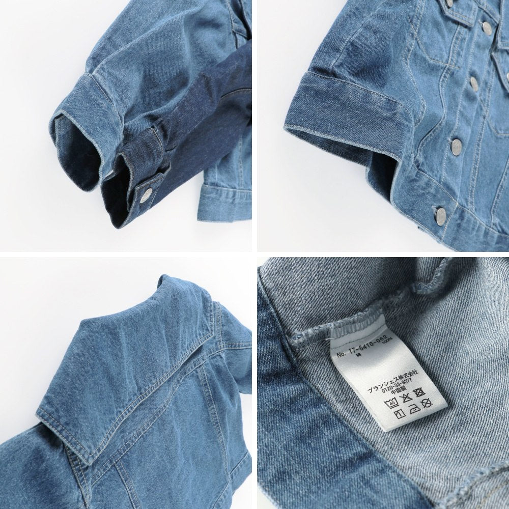 日本童裝 Branshes x Ou? by EDWIN 牛仔外套 90-150m 女童款 冬季 OUTERWEAR