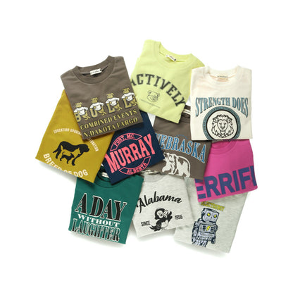 日本童裝 Branshes 印花圖案衛衣 80-150m 男童款 冬季 TOPS