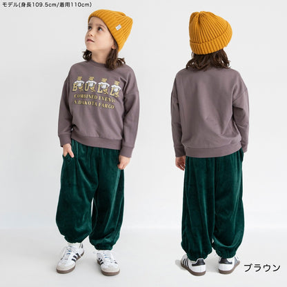 日本童裝 Branshes 印花圖案衛衣 80-150m 男童款 冬季 TOPS