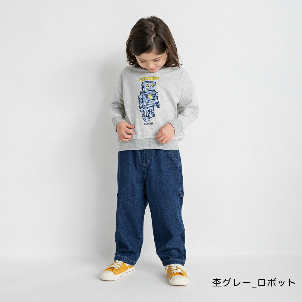 日本童裝 Branshes 印花圖案衛衣 80-150m 男童款 冬季 TOPS