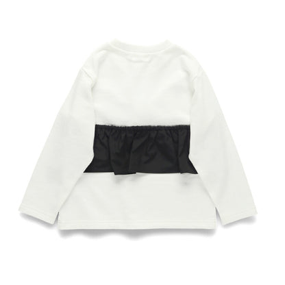 日本童裝 Branshes 【b.+A】金子綾 蝴蝶結上衣 90-150m 女童款 冬季 TOPS