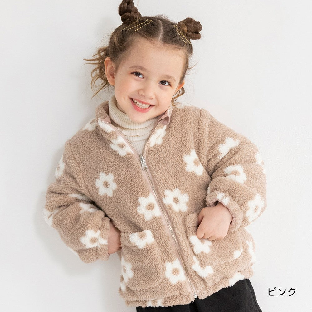 日本童裝 Branshes 雙面夾棉外套 90-150m 女童款 冬季 (適合寒冷天氣、溫度低天氣）OUTERWEAR