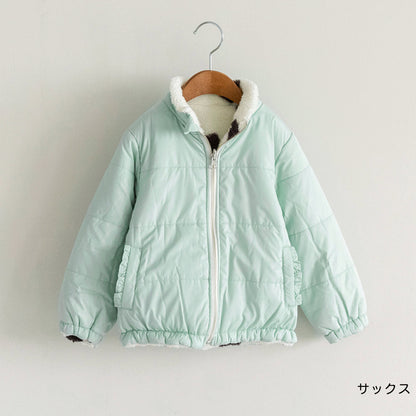 日本童裝 Branshes 雙面夾棉外套 90-150m 女童款 冬季 (適合寒冷天氣、溫度低天氣）OUTERWEAR