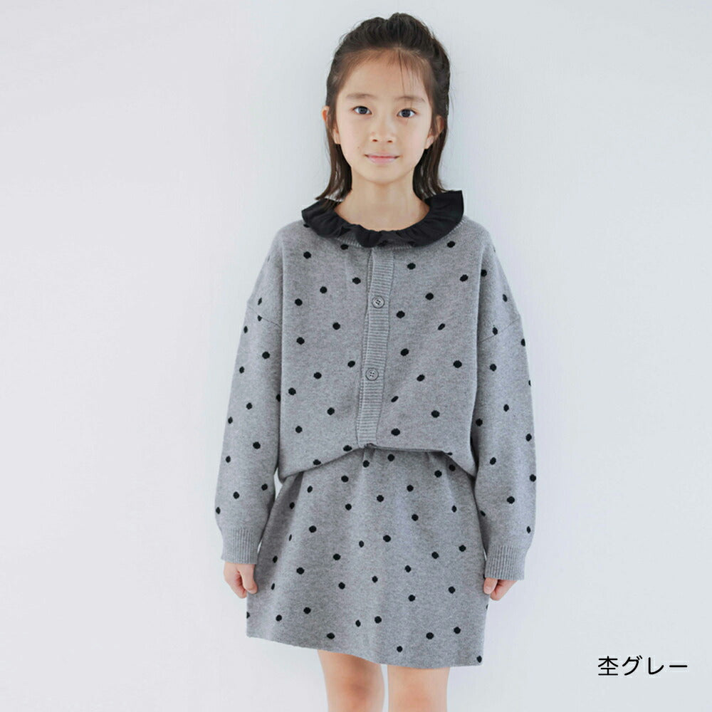 日本童裝 Branshes 【b.+A】金子綾 針織短裙 95-150m 女童款 冬季 SKIRTS