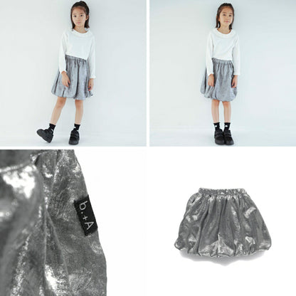 日本童裝 Branshes 【b.+A】金子綾 絲絨短裙 95-150m 女童款 冬季 SKIRTS