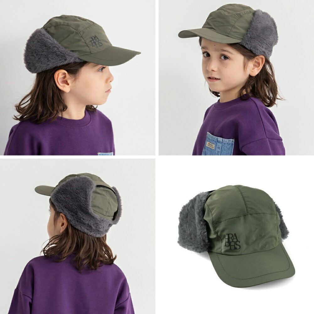 日本直送 Branshes 保暖護耳Cap帽 52-54cm 帽系列
