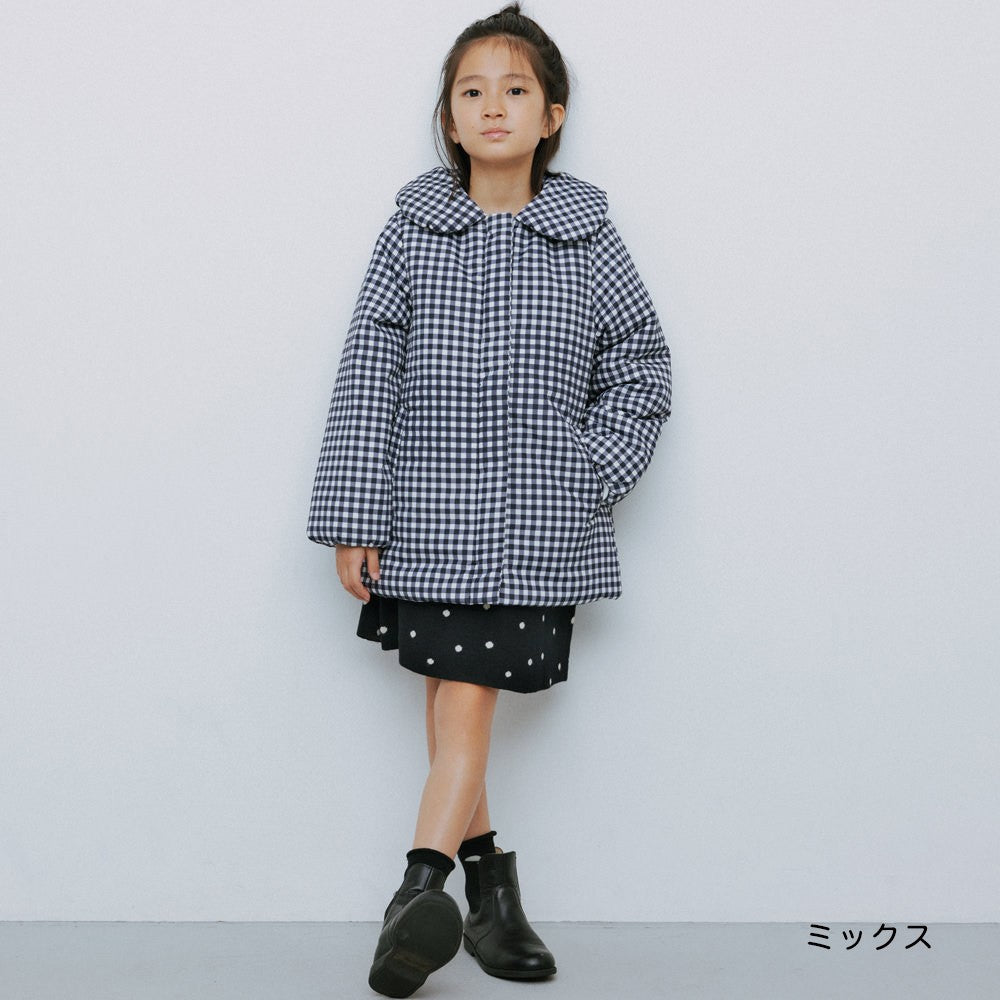 日本童裝 Branshes 【b.+A】金子綾 夾棉外套 90-150m 女童款 冬季 (適合香港平均溫度、寒冷天氣）OUTERWEAR