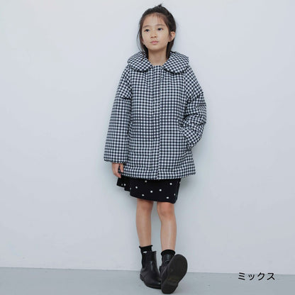 日本童裝 Branshes 【b.+A】金子綾 夾棉外套 90-150m 女童款 冬季 (適合香港平均溫度、寒冷天氣）OUTERWEAR