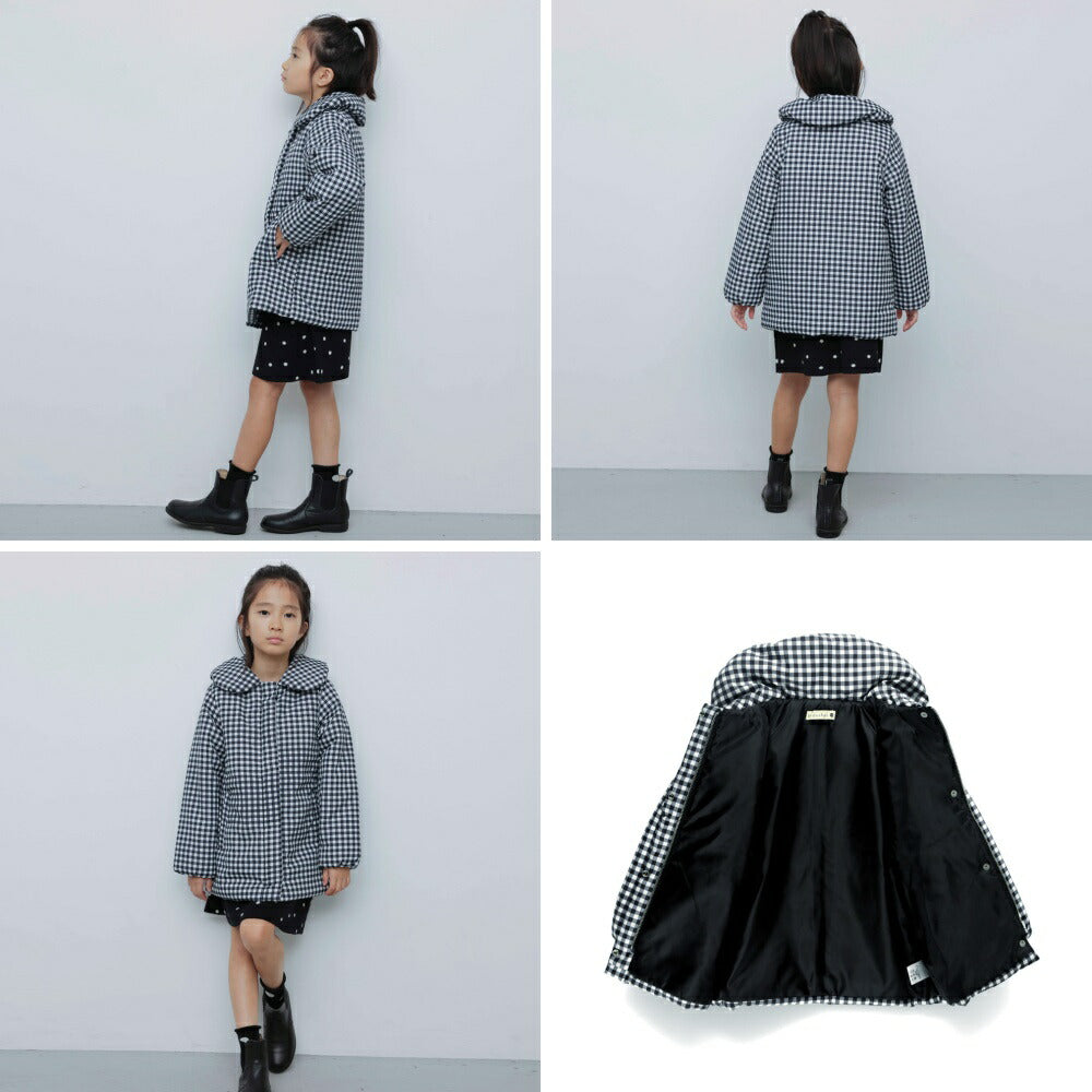 日本童裝 Branshes 【b.+A】金子綾 夾棉外套 90-150m 女童款 冬季 (適合香港平均溫度、寒冷天氣）OUTERWEAR