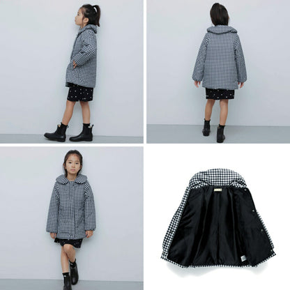 日本童裝 Branshes 【b.+A】金子綾 夾棉外套 90-150m 女童款 冬季 (適合香港平均溫度、寒冷天氣）OUTERWEAR