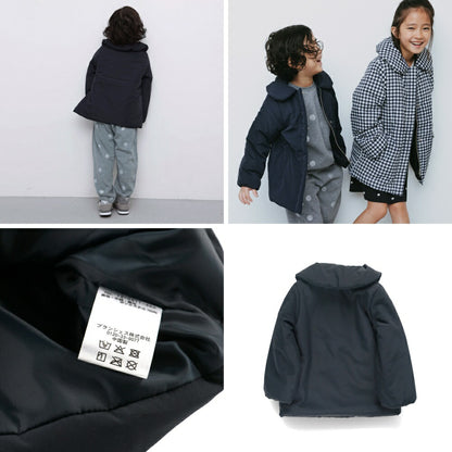 日本童裝 Branshes 【b.+A】金子綾 夾棉外套 90-150m 女童款 冬季 (適合香港平均溫度、寒冷天氣）OUTERWEAR