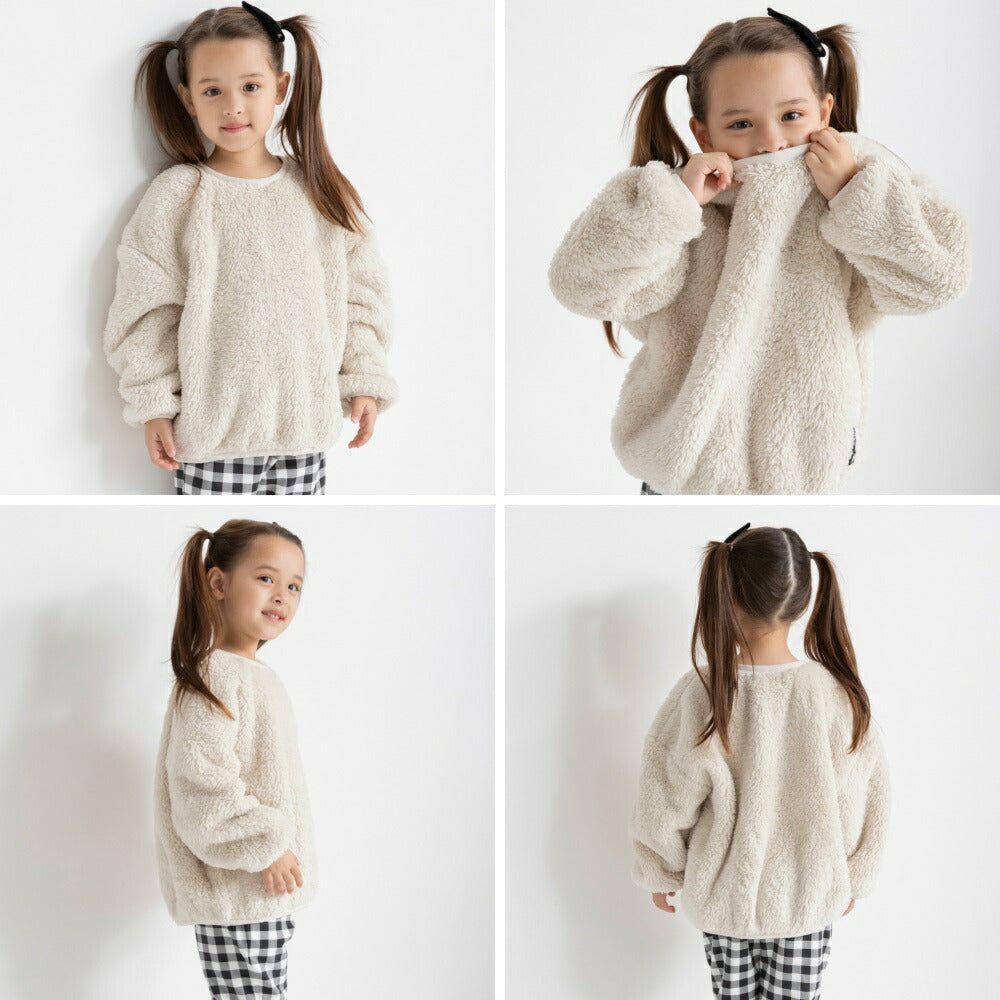 日本童裝 Branshes 毛毛上衣 100-150cm 男童款/女童款 冬季 TOPS