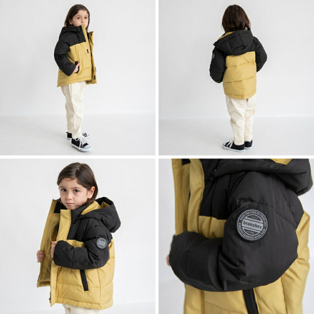 日本童裝 Branshes 防水羽絨外套  100-150cm 男童款 冬季 (適合寒冷天氣、溫度低天氣及落雪）OUTERWEAR