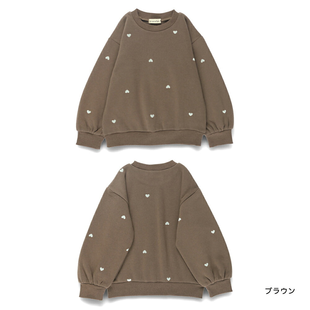 日本童裝 Branshes 抓毛衛衣  80-150cm 女童款 冬季 TOPS 聖誕紅/新年紅