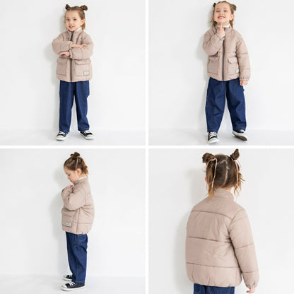 日本童裝 Branshes 夾棉保暖外套 90-140cm 男童款/女童款 冬季 (適合香港平均溫度、寒冷天氣）OUTERWEAR