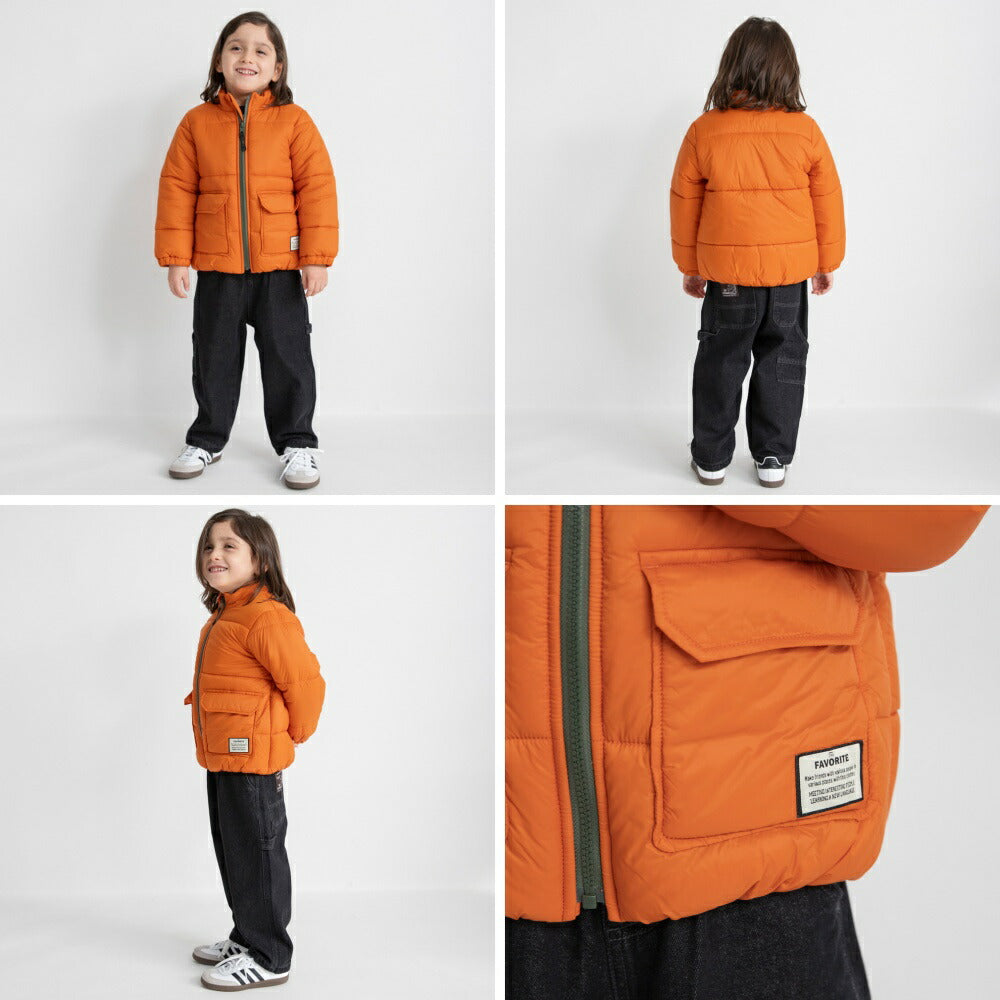 日本童裝 Branshes 夾棉保暖外套 90-140cm 男童款/女童款 冬季 (適合香港平均溫度、寒冷天氣）OUTERWEAR