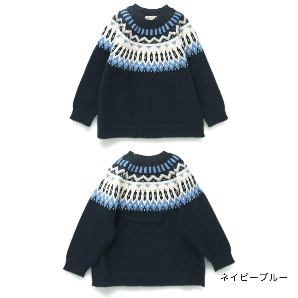 日本童裝 Branshes 針織毛衣 95-150cm 男童款 冬季 TOPS