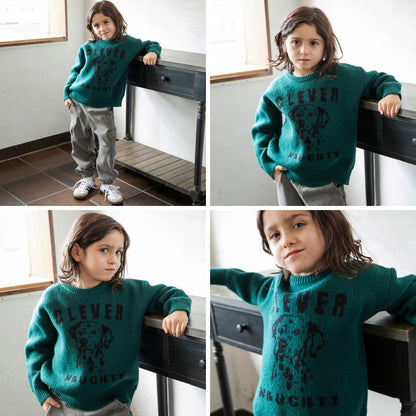 日本童裝 Branshes 針織毛衣 95-150cm 男童款/女童款 冬季 TOPS