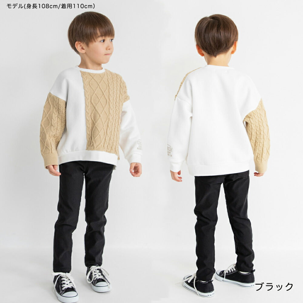 日本童裝 Branshes 抓毛休閒褲 90-150cm 男童款 冬季 PANTS