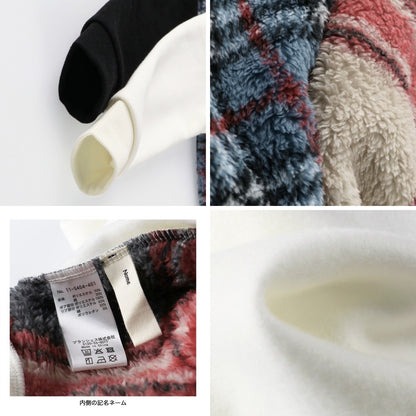 日本童裝 Branshes 抓毛毛毛拼接衛衣 80-150cm 男童款 冬季 TOPS