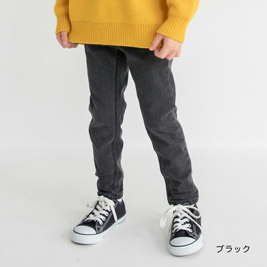 日本童裝 Branshes 抓毛牛仔長褲 90-150cm 男童款 冬季 PANTS