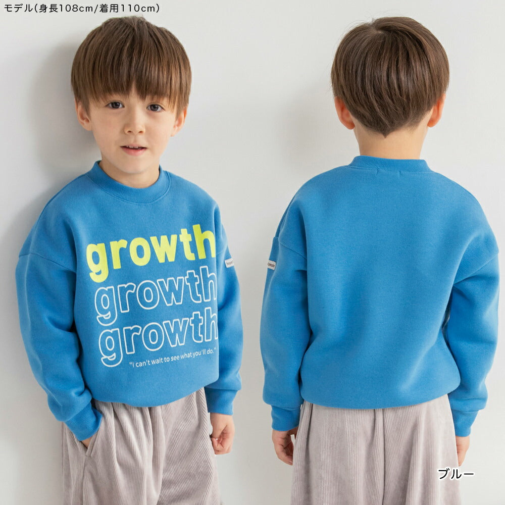 日本童裝 Branshes 抓毛衛衣 80-130cm 男童款 冬季 TOPS 聖誕紅/新年紅