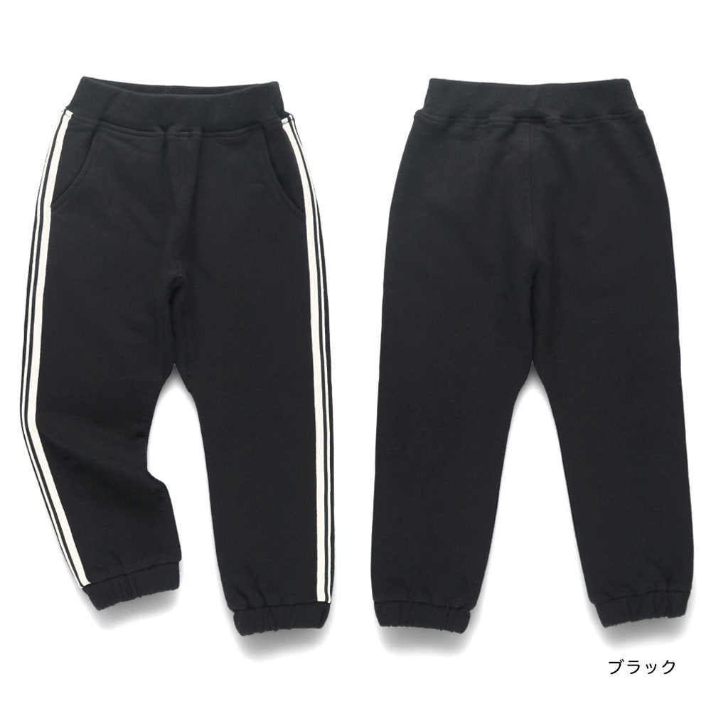日本童裝 Branshes 抓毛側條紋牛仔褲 80-160cm 男童款 冬季 PANTS