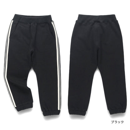 日本童裝 Branshes 抓毛側條紋牛仔褲 80-160cm 男童款 冬季 PANTS