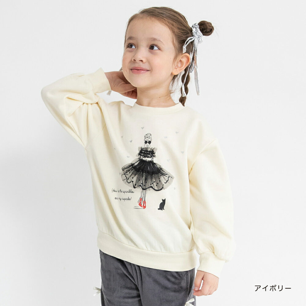 日本童裝 Branshes 抓毛衛衣 80-150cm 女童款 冬季 TOPS