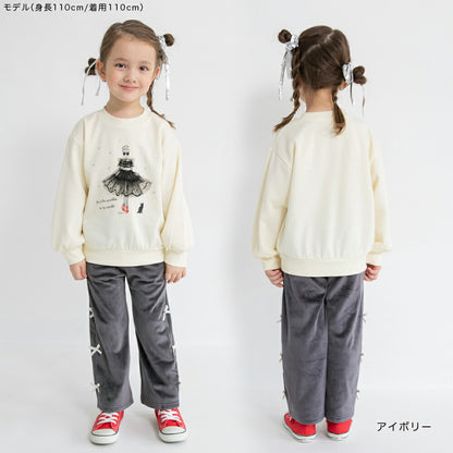 日本童裝 Branshes 抓毛衛衣 80-150cm 女童款 冬季 TOPS