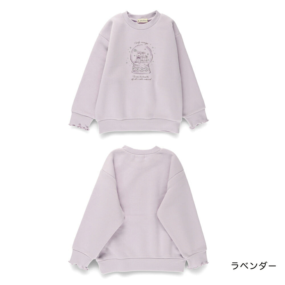 日本童裝 Branshes 抓毛衛衣 80-130cm 女童款 冬季 TOPS