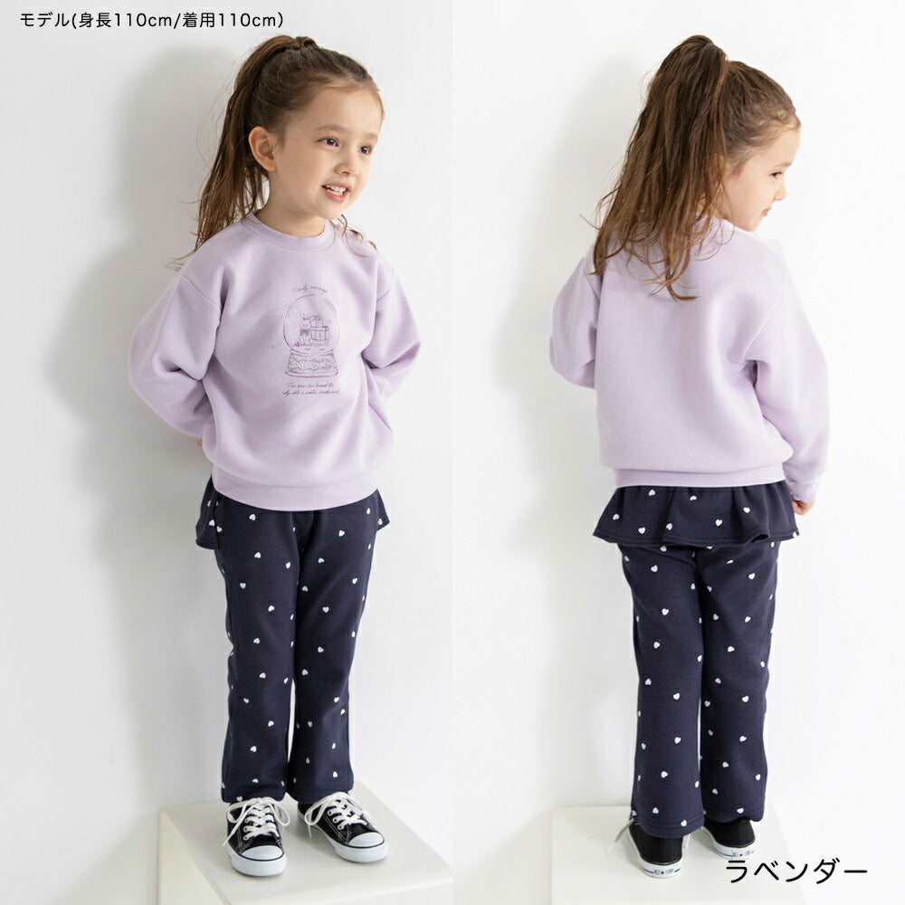 日本童裝 Branshes 抓毛衛衣 80-130cm 女童款 冬季 TOPS